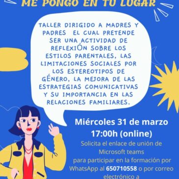 Taller ME PONGO EN TU LUGAR