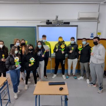 El IES Río Aguas se suma al movimiento escolar NOALAGUERRACONTRALAINFANCIA
