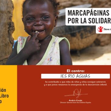 Marcapáginas por la solidaridad SAVE THE CHILDREN 137,50 €