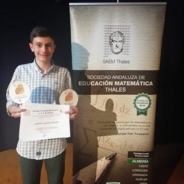 ESTUDIANTE DEL CENTRO CLASIFICADO PARA LA FASE REGIONAL DE LAS OLIMPIADAS THALES