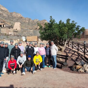 Visita a la Geoda de Pulpí del alumnado de Técnico en Excavaciones y Sondeos