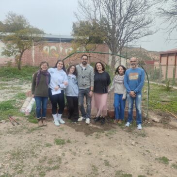 Visita del CEP. Seguimiento del Grupo de Trabajo del Huerto.