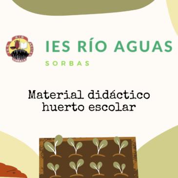 Material didáctico del huerto escolar
